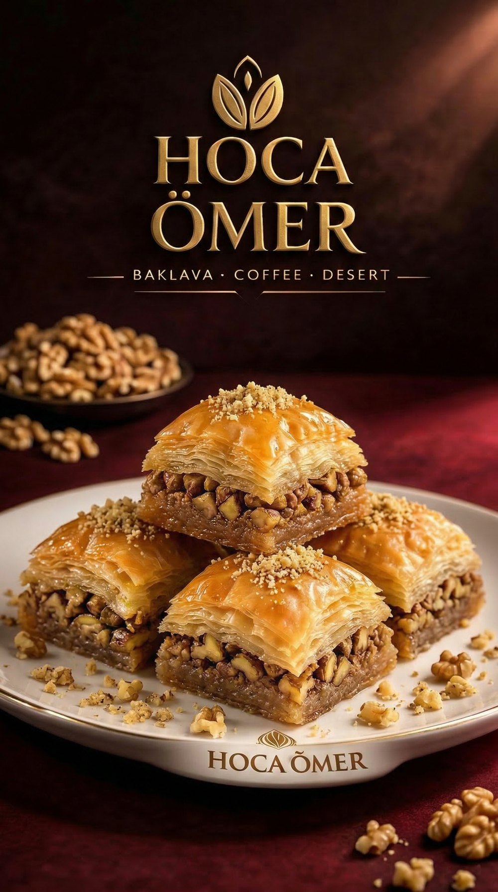 Premium Cevizli baklava